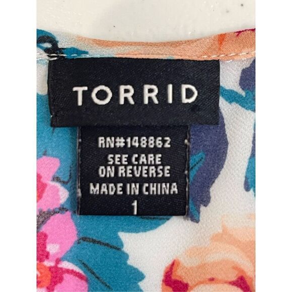 Torrid women’s bundle lot blouse size 1X - Picture 8 of 12